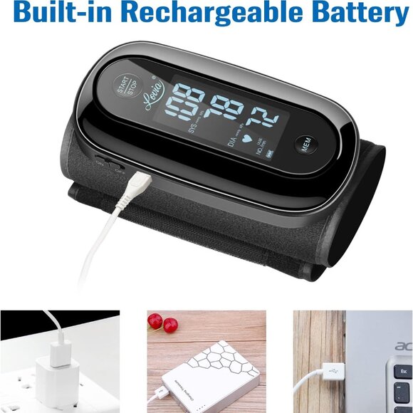 FREE SHIPPING !! Blood Pressure Monitor Upper Arm/One Piece Design - Picture 6 of 10